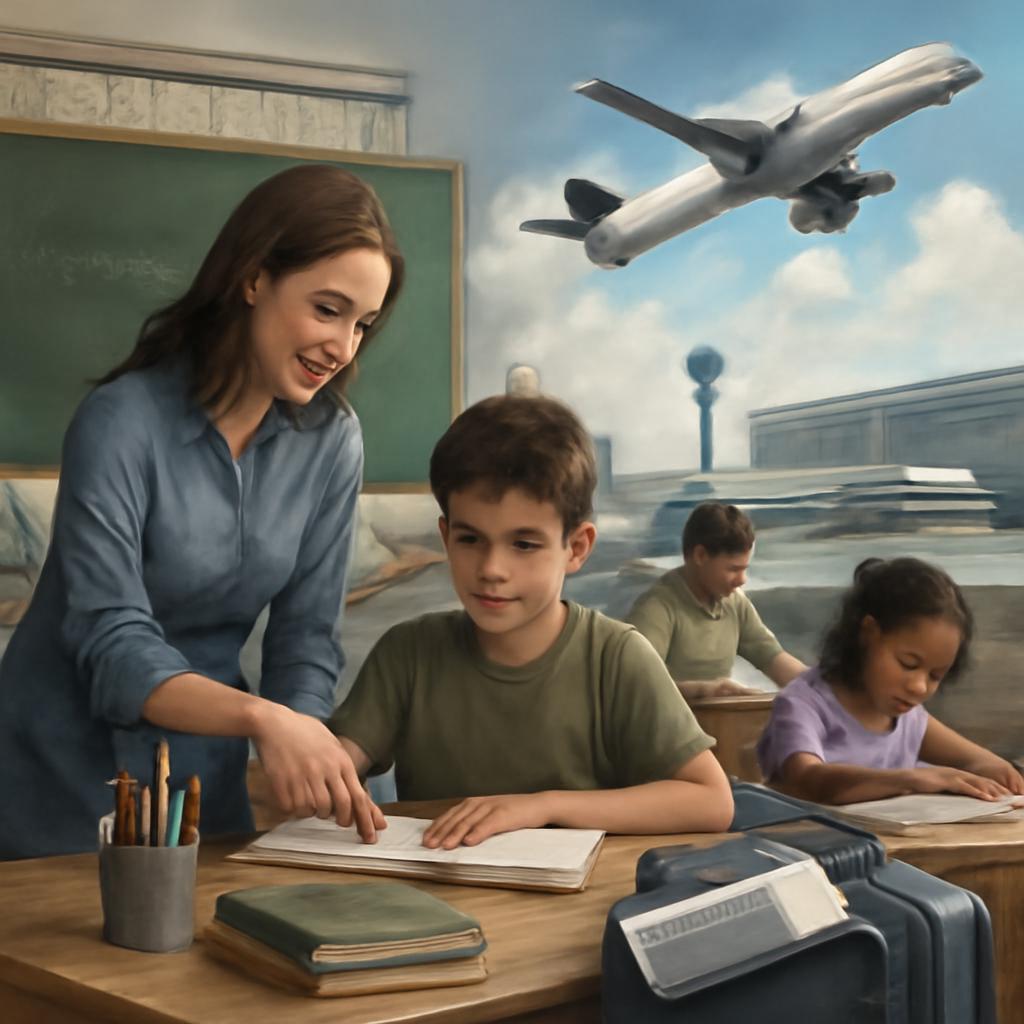 milhas para atividades de apoio educativo