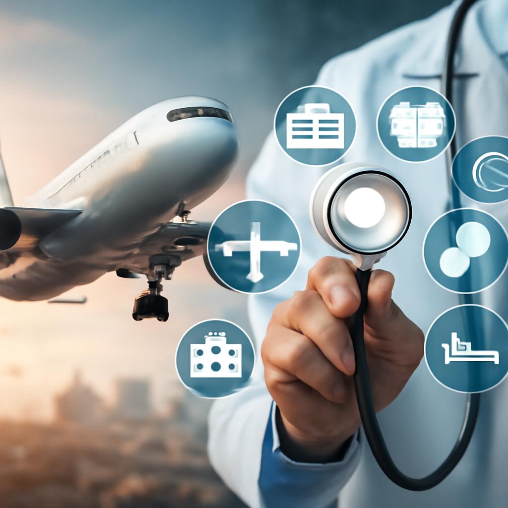milhas para atividades de assistência médica