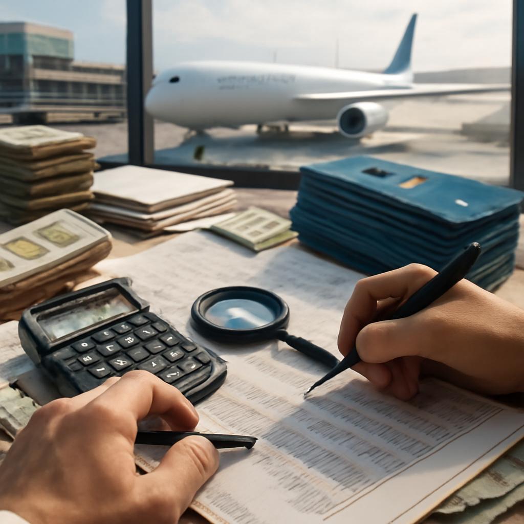milhas para atividades de auditoria financeira