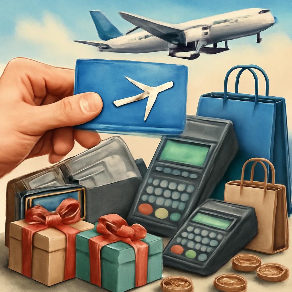 milhas para atividades de compras
