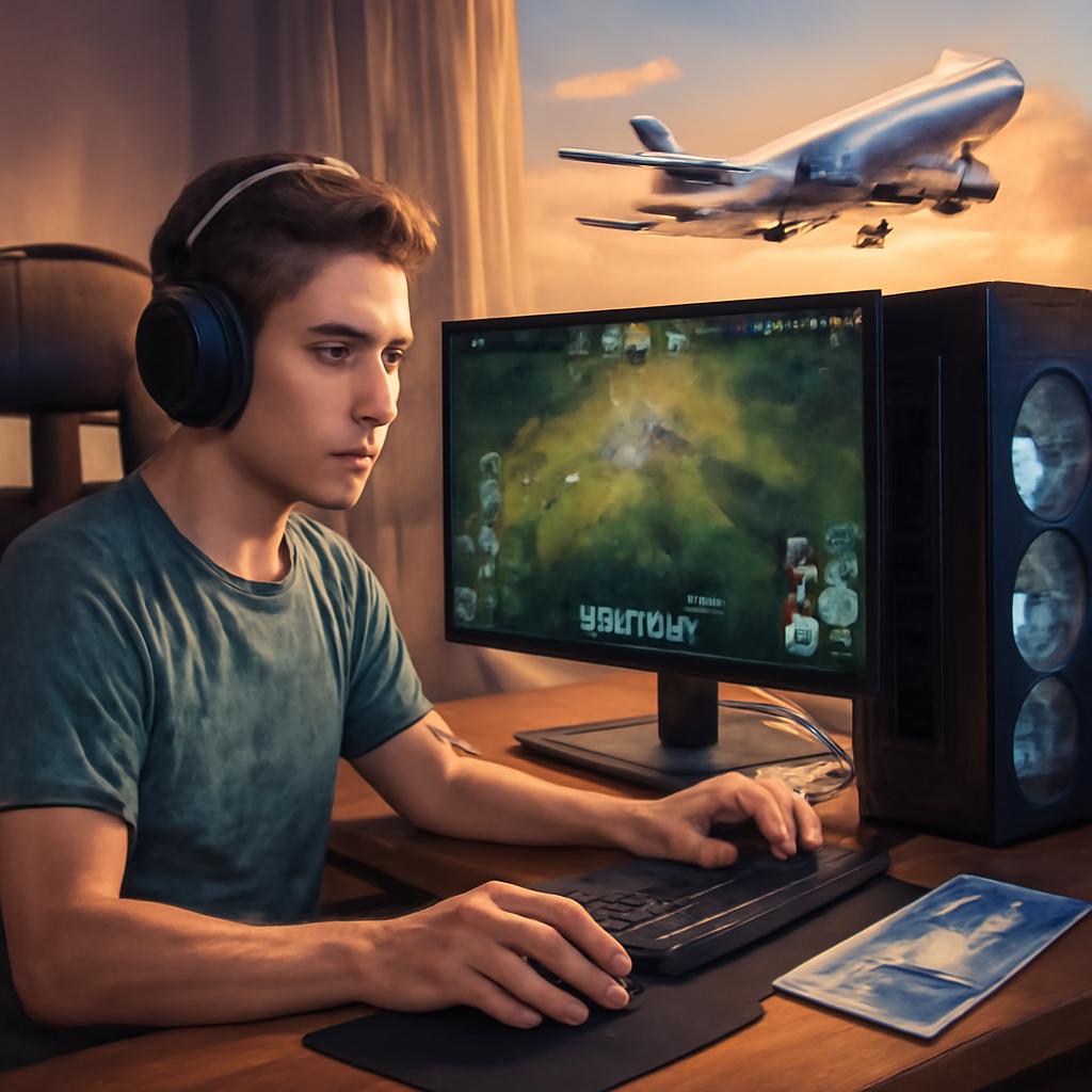 milhas para atividades de e-sports