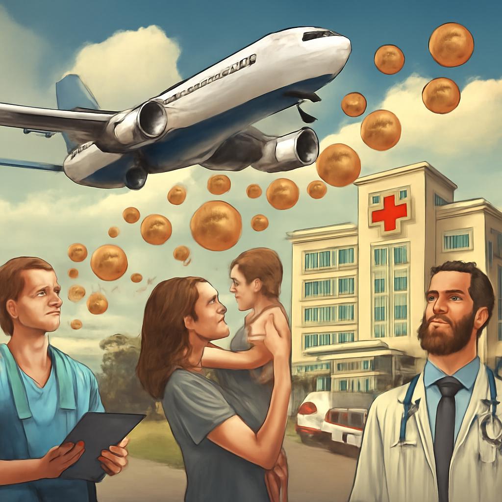 milhas para atividades de hospitais