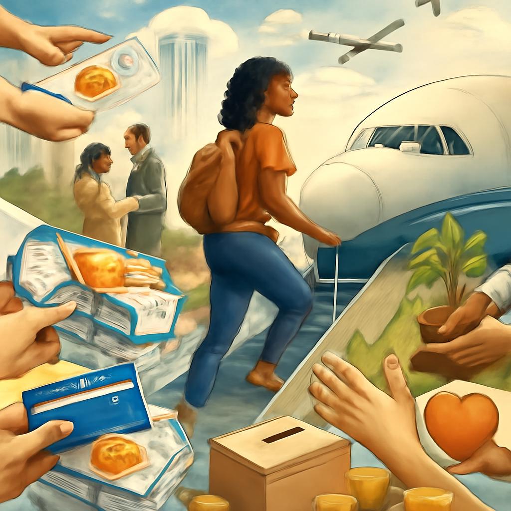 milhas para atividades de marketing social