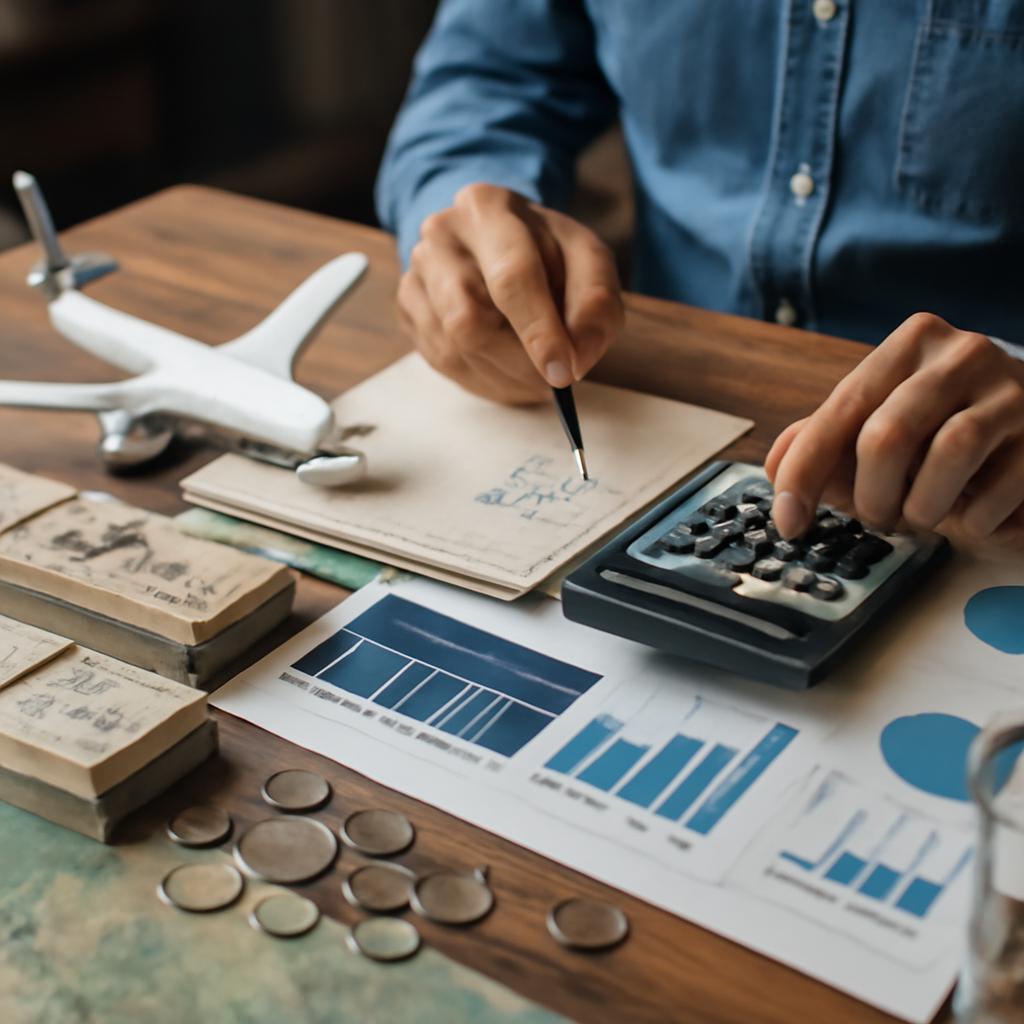 milhas para atividades de planejamento financeiro