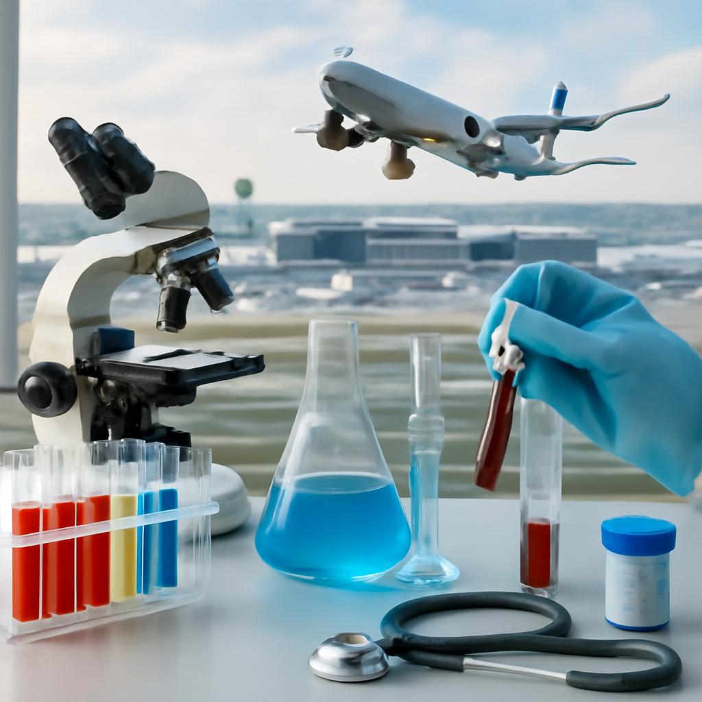 milhas para atividades de testes laboratoriais