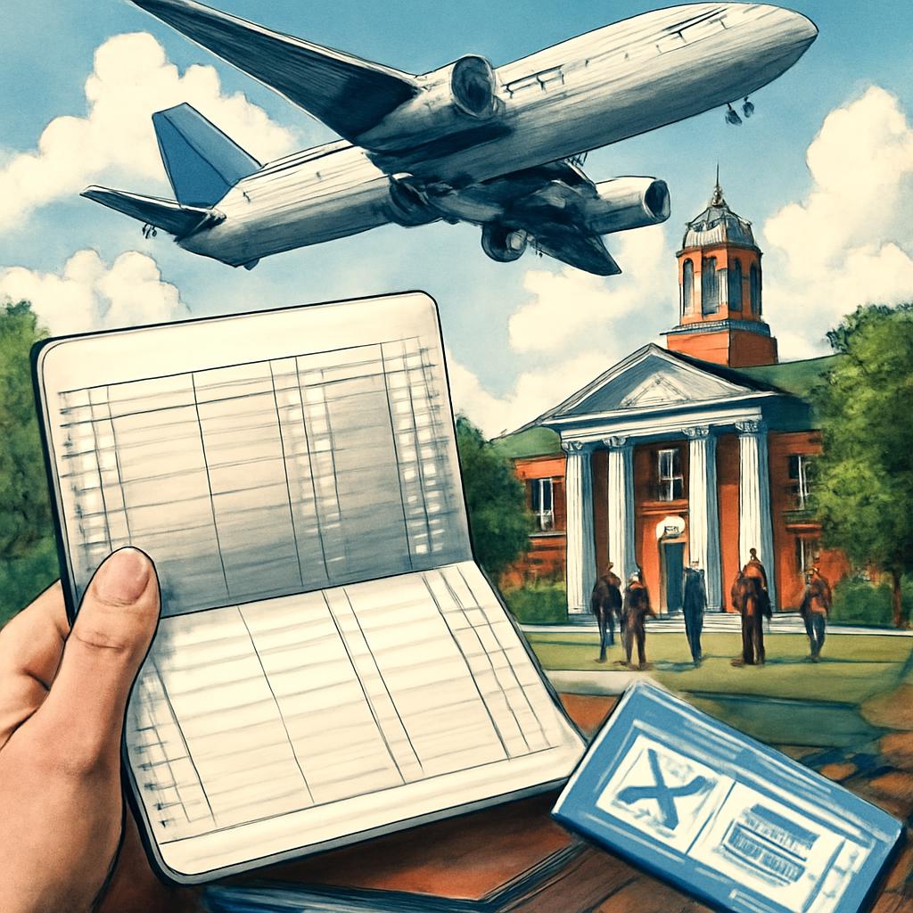 milhas para atividades de universidades