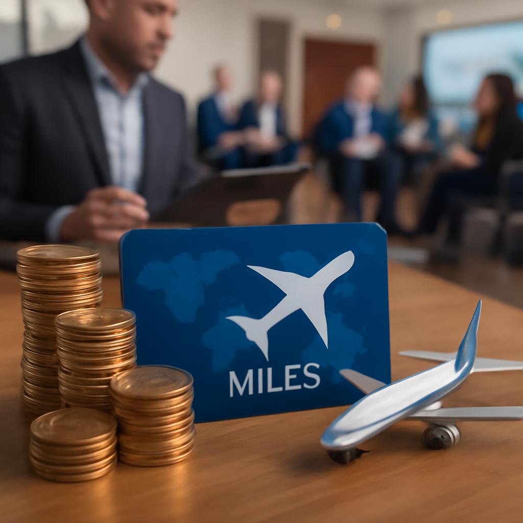 milhas para atividades de uso em eventos empresariais