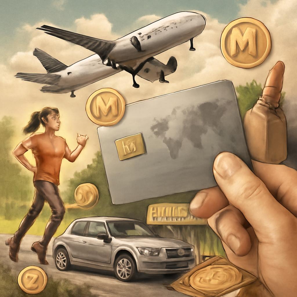 milhas para atividades de uso em fornecedores