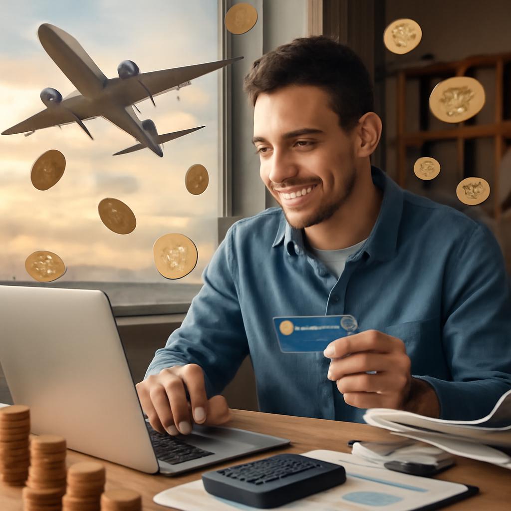 milhas para atividades de vendas online