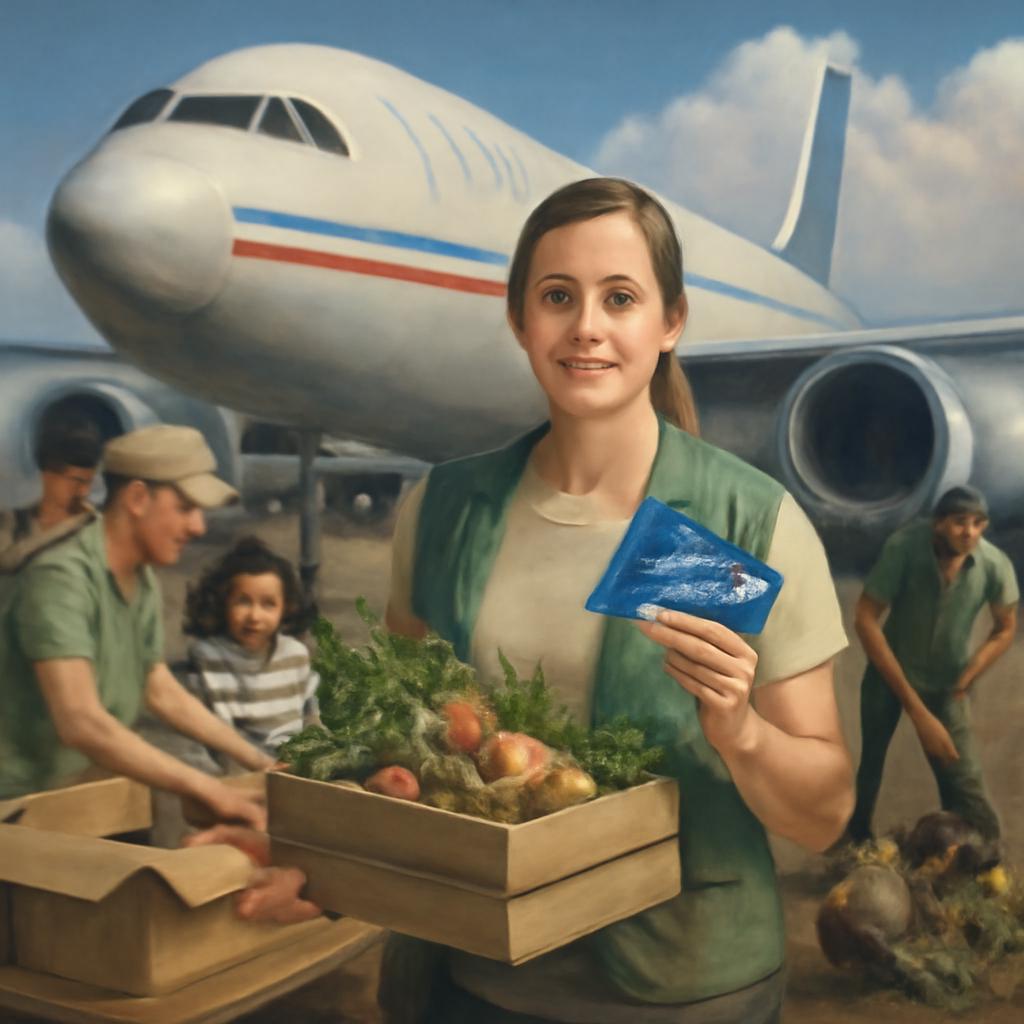 milhas para atividades de voluntariado