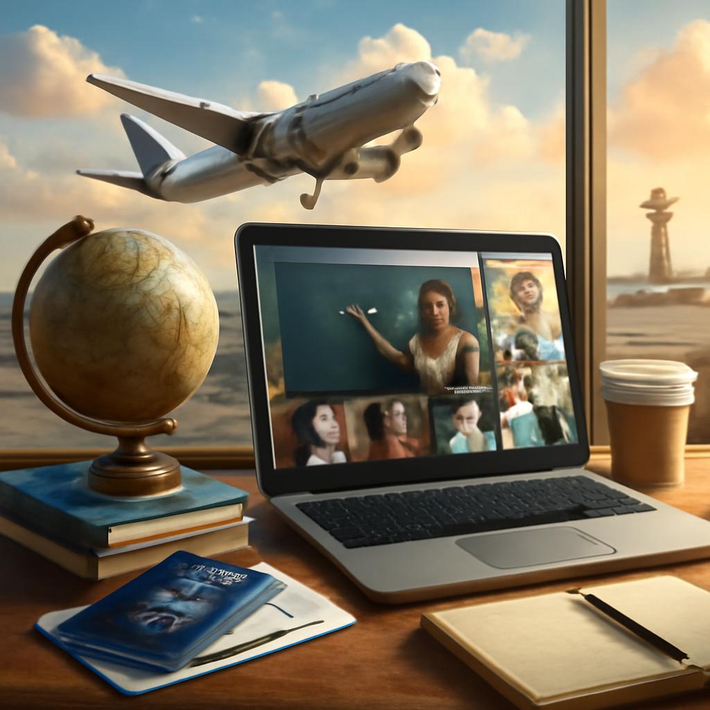 milhas para atividades educacionais virtuais