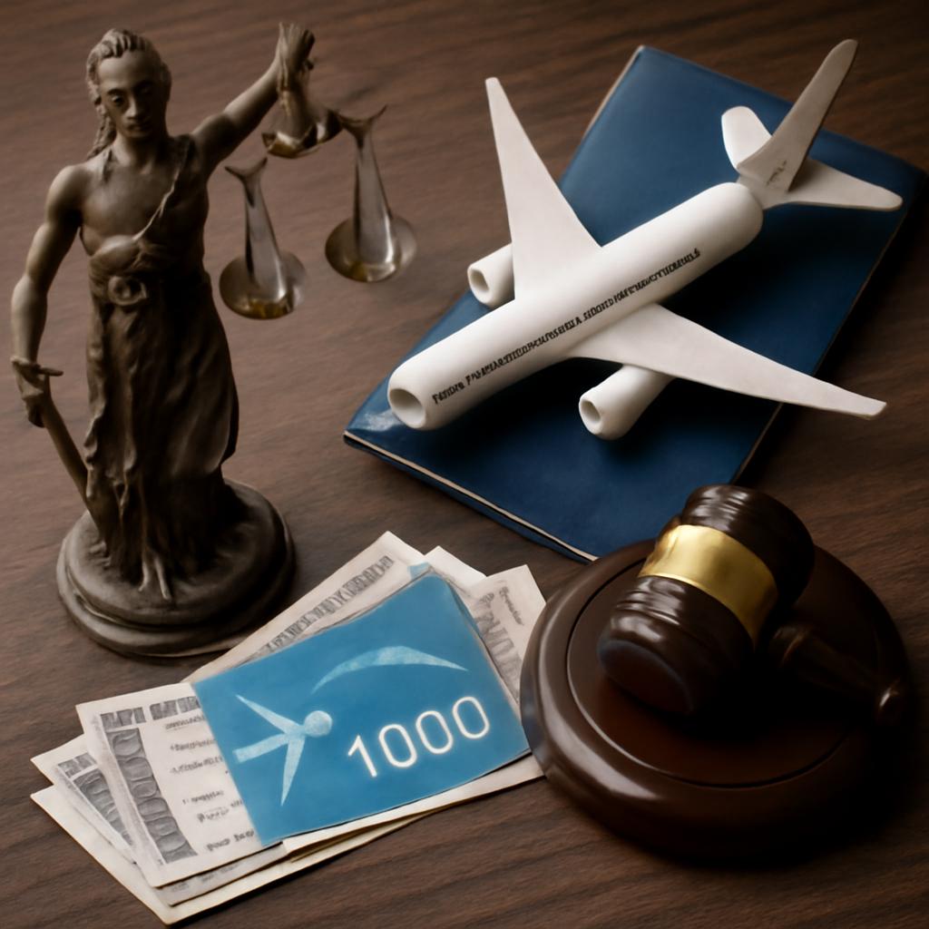 milhas para atividades judiciais