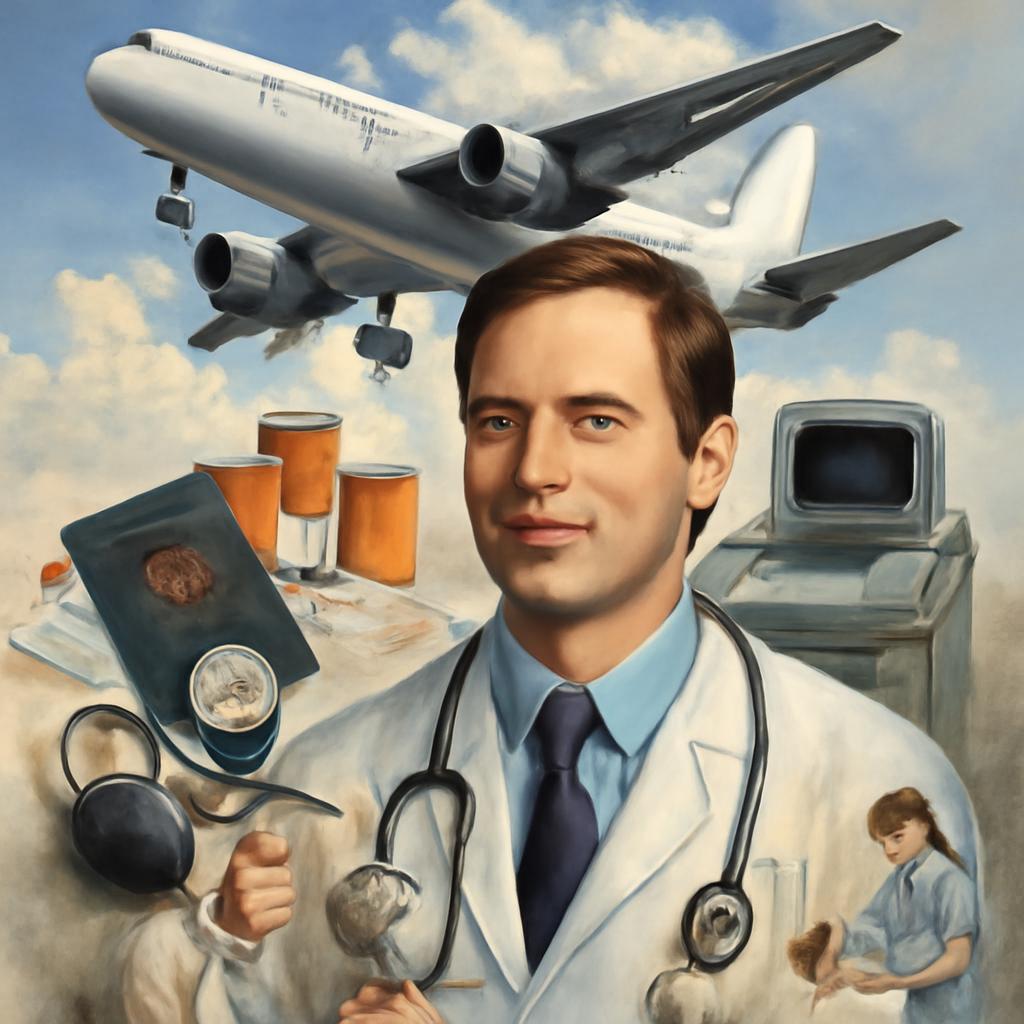 milhas para atividades médicas