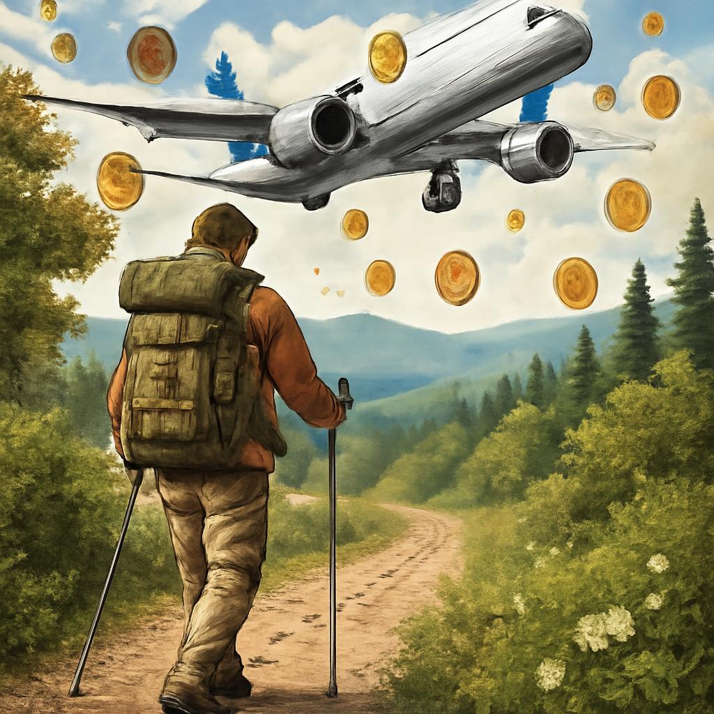 milhas para atividades para caminhada