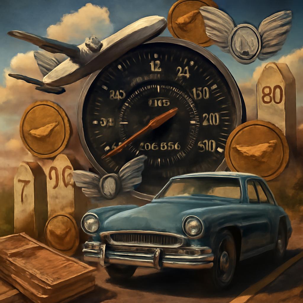 milhas para automóveis