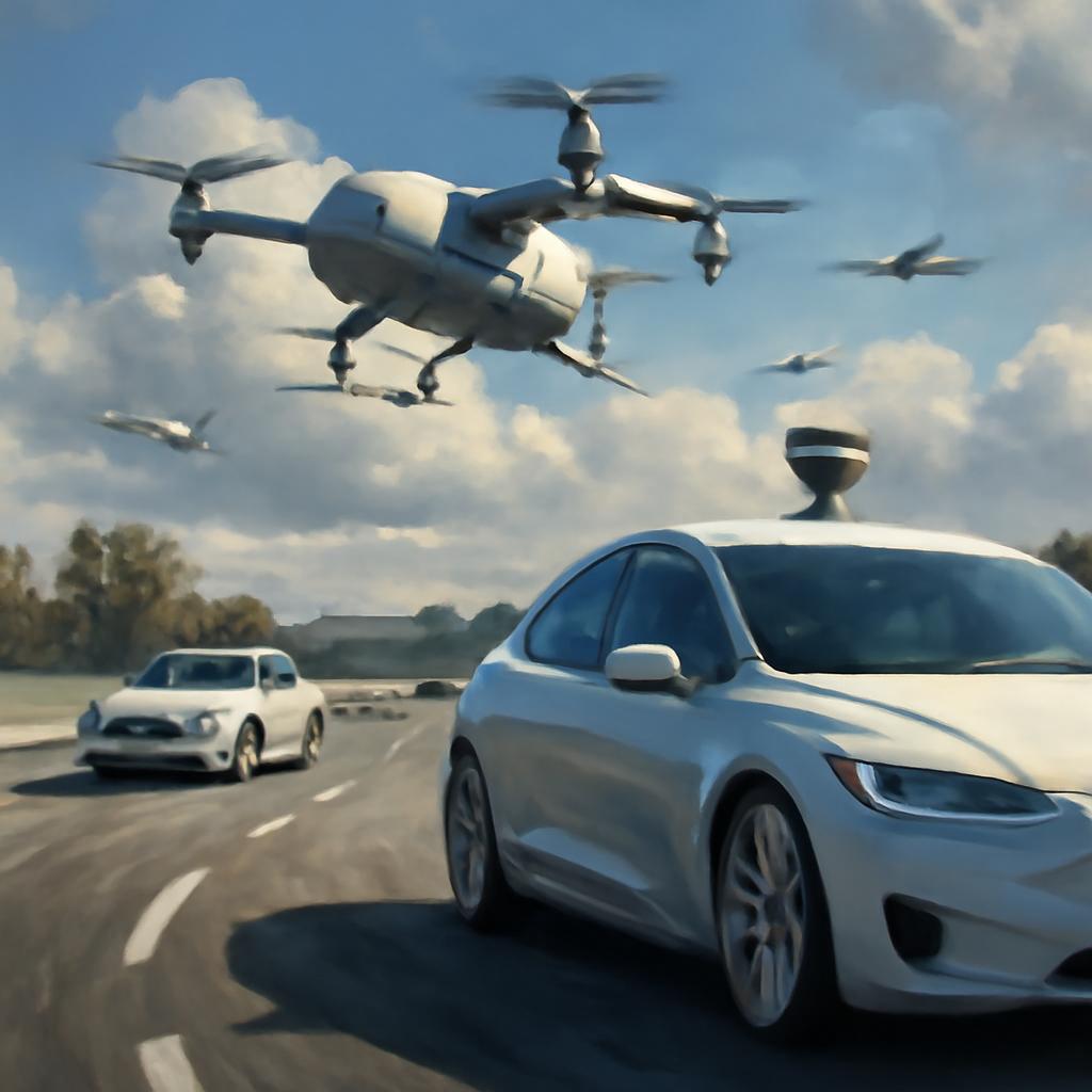 milhas para automóveis autônomos