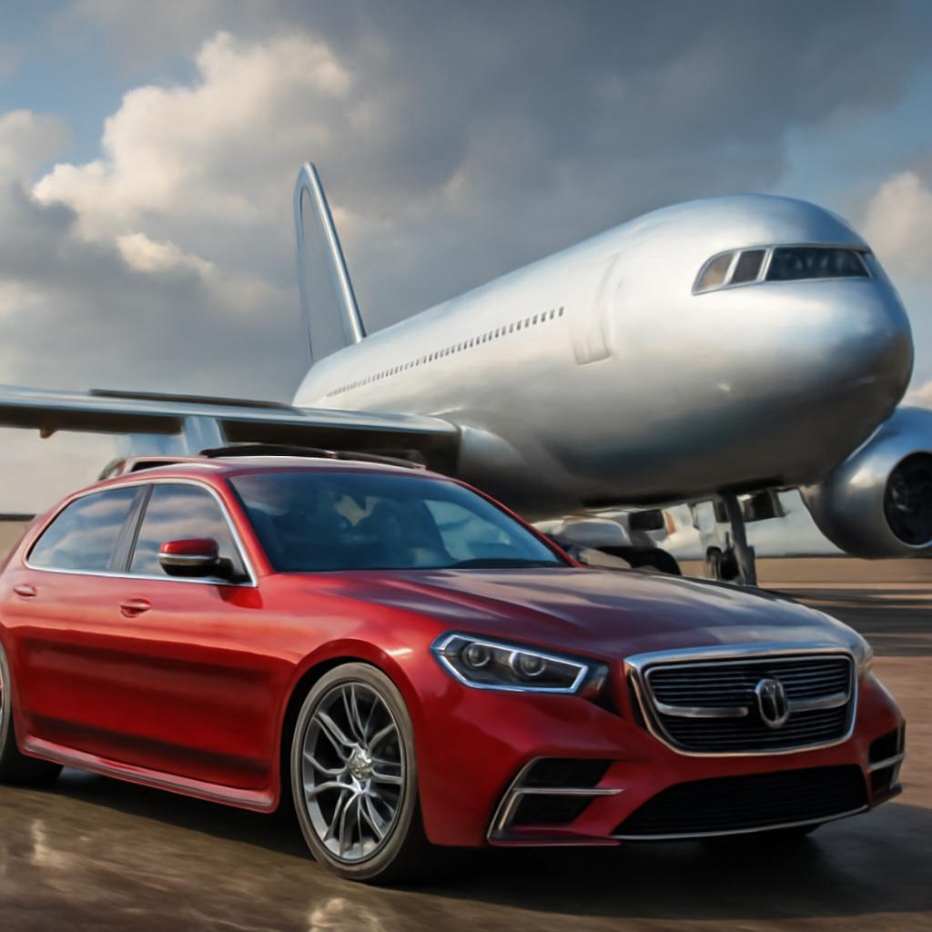 milhas para automóveis de luxo