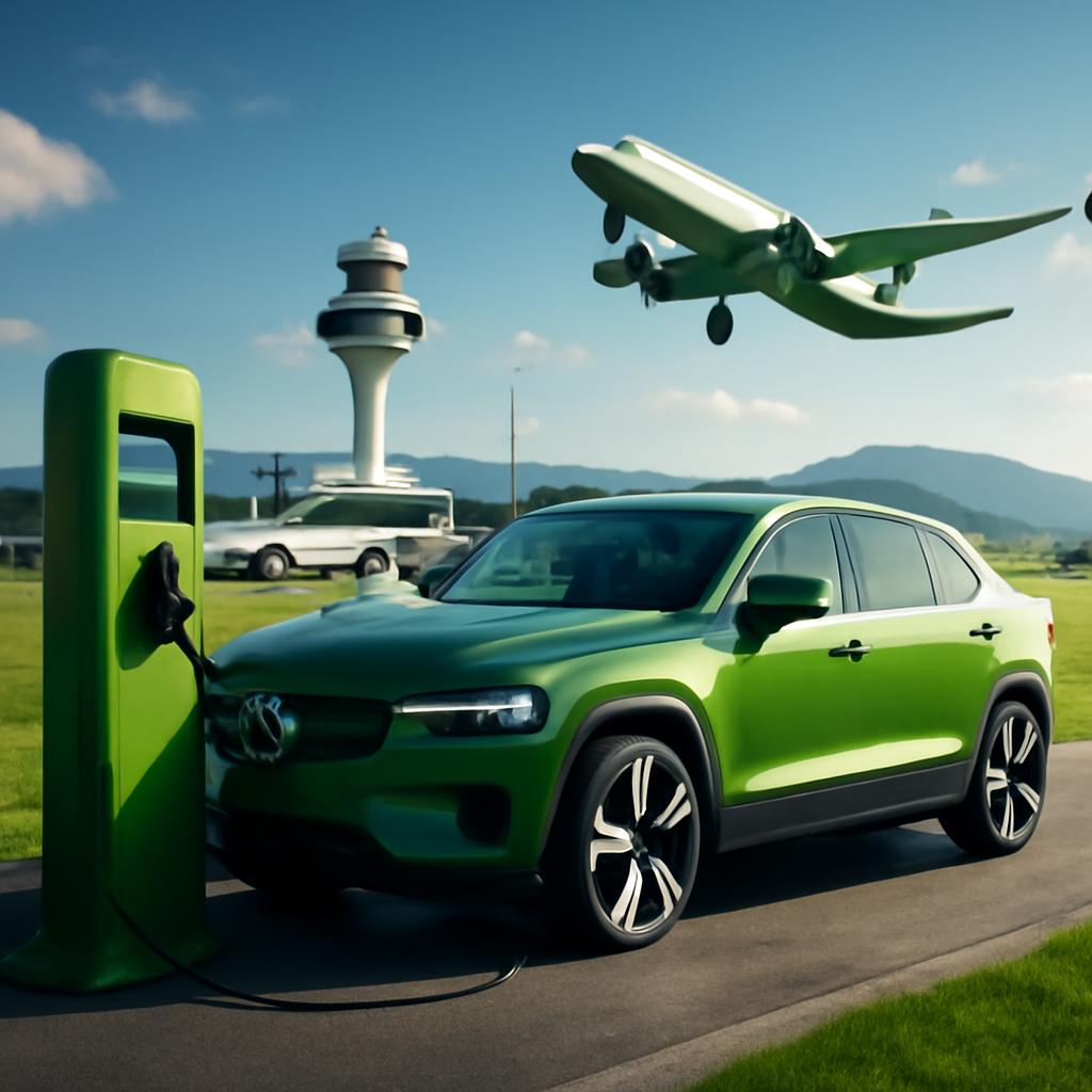 milhas para automóveis elétricos