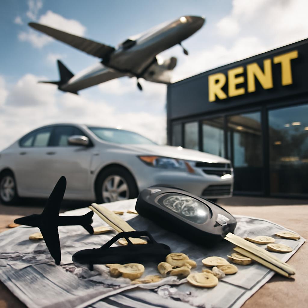 milhas para automóveis para aluguel