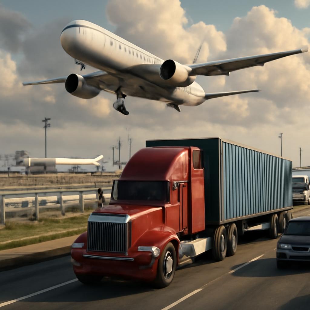 milhas para automóveis para transporte de cargas