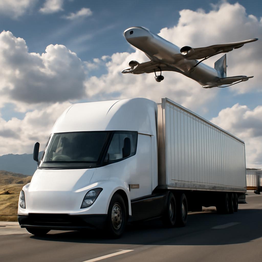 milhas para automóveis para transporte de cargas móveis