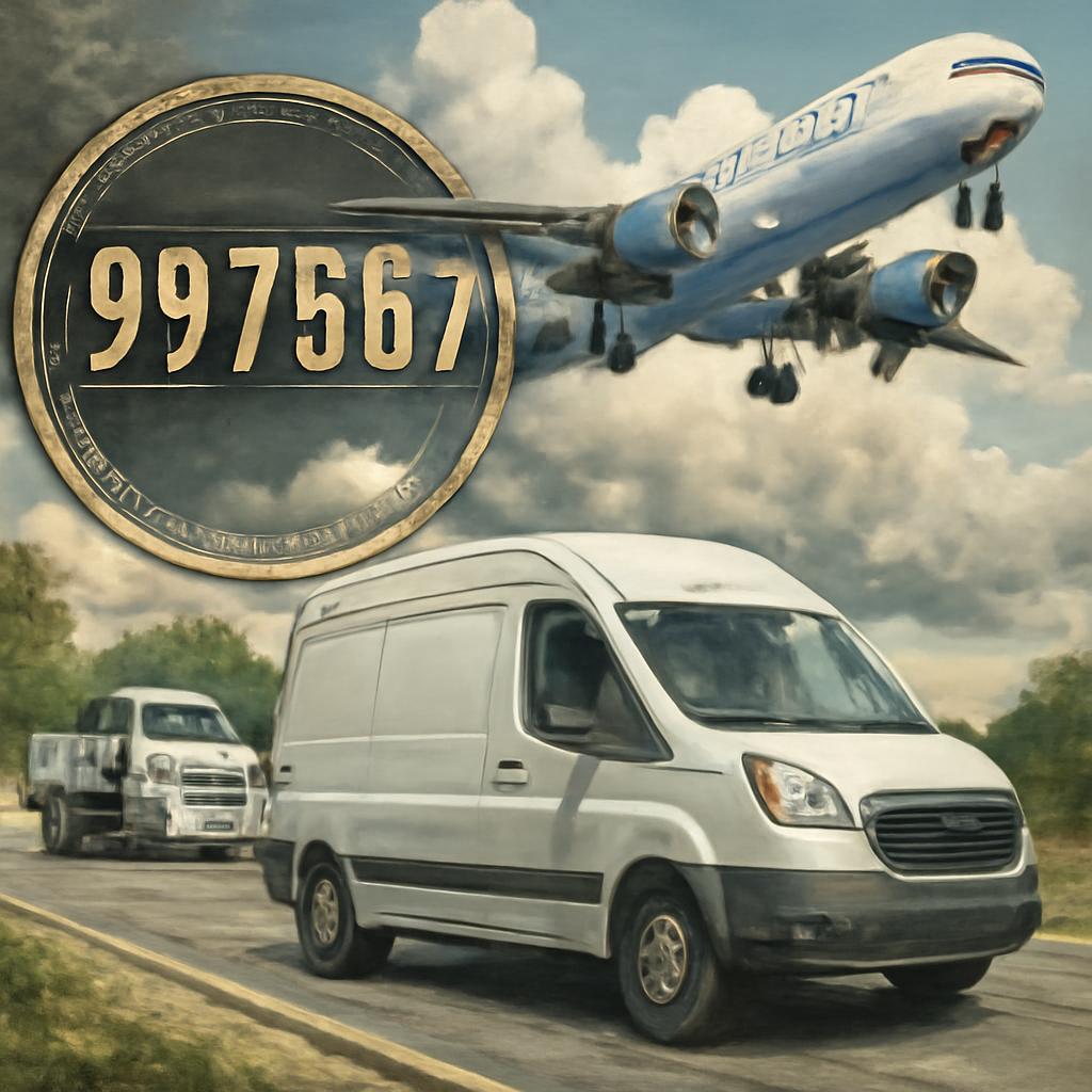 milhas para automóveis para transporte de serviços