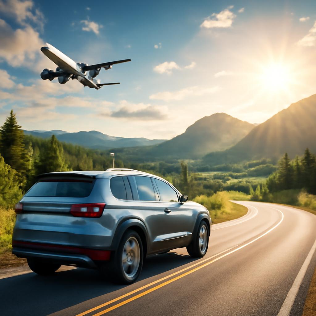 milhas para automóveis para turismo