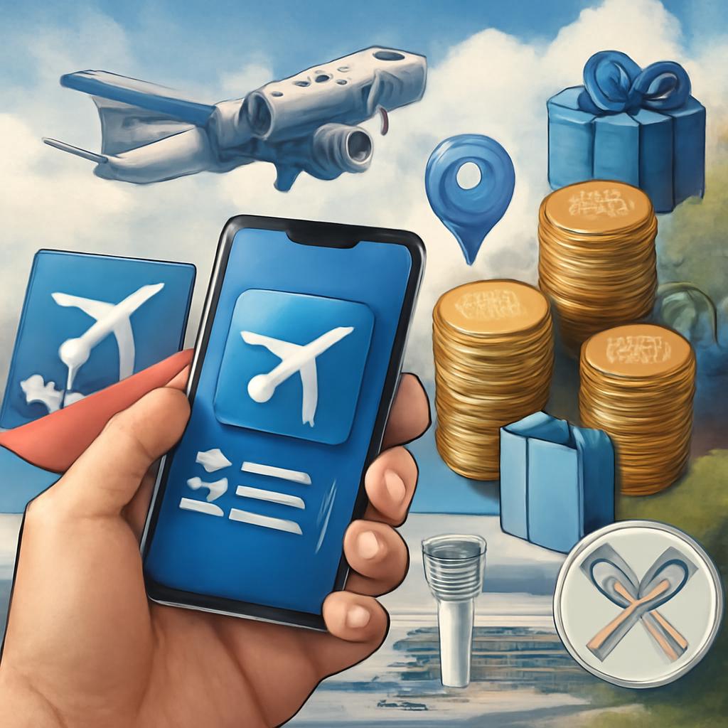 milhas para benefícios em apps