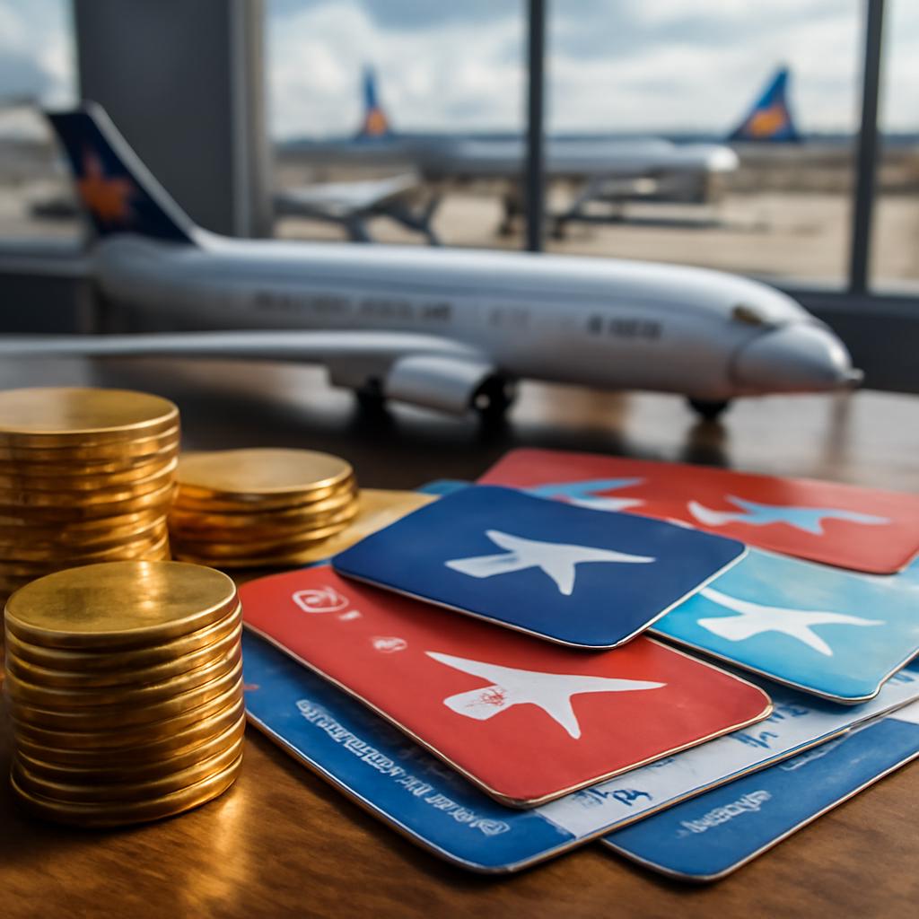 milhas para cadeias aéreas