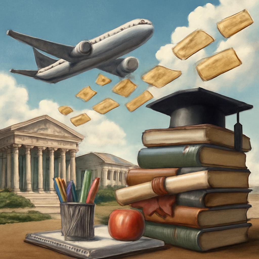 milhas para cadeias de serviços educacionais