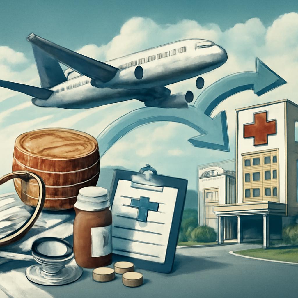 milhas para cadeias de serviços médicos