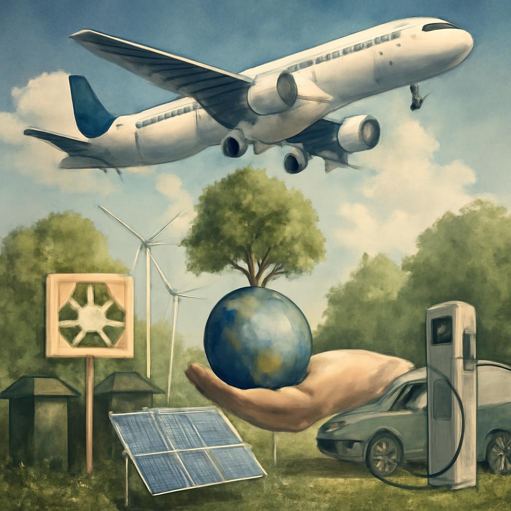milhas para campanhas internas de sustentabilidade