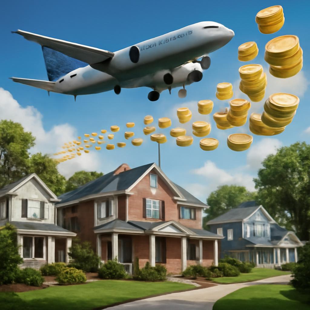 milhas para casas