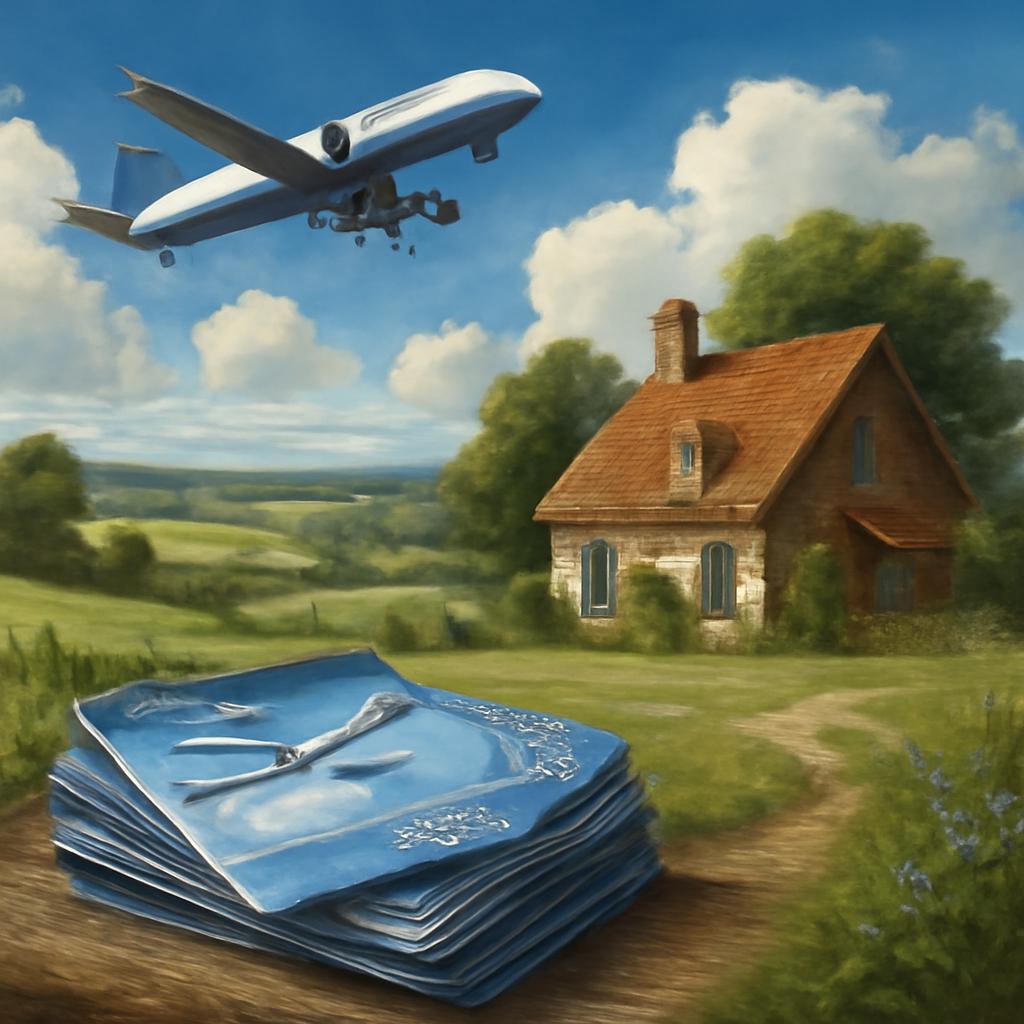 milhas para casas do campo