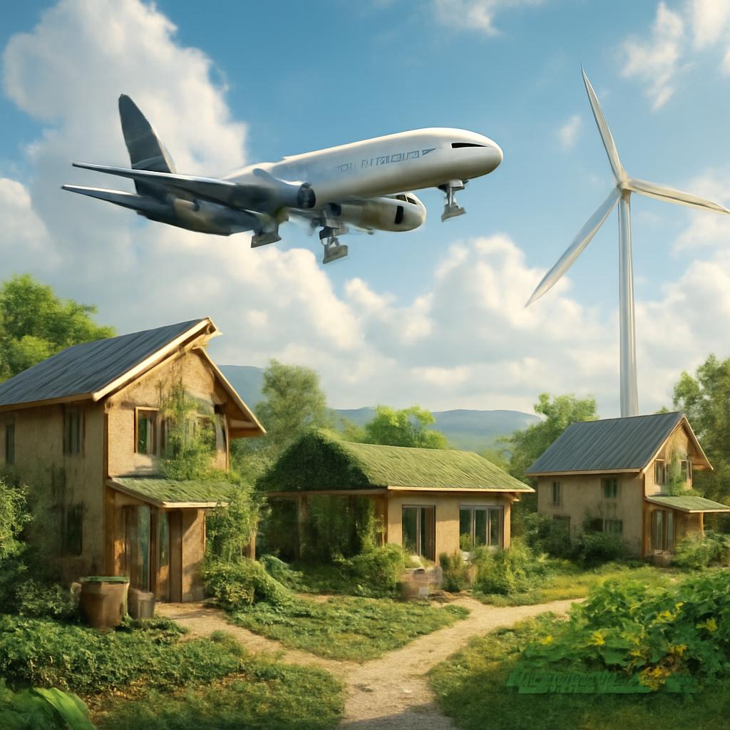 milhas para casas sustentáveis