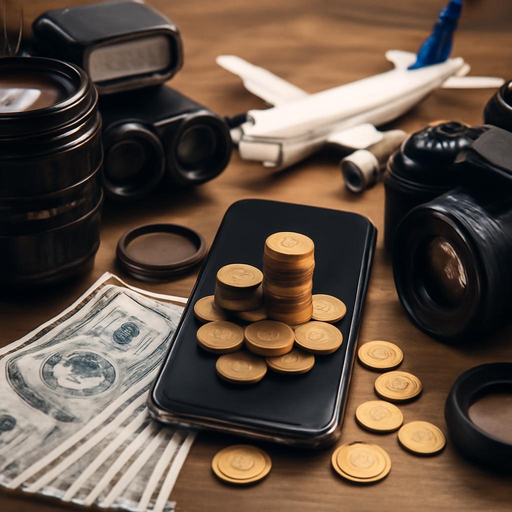 milhas para cashback em acessórios para fotografia