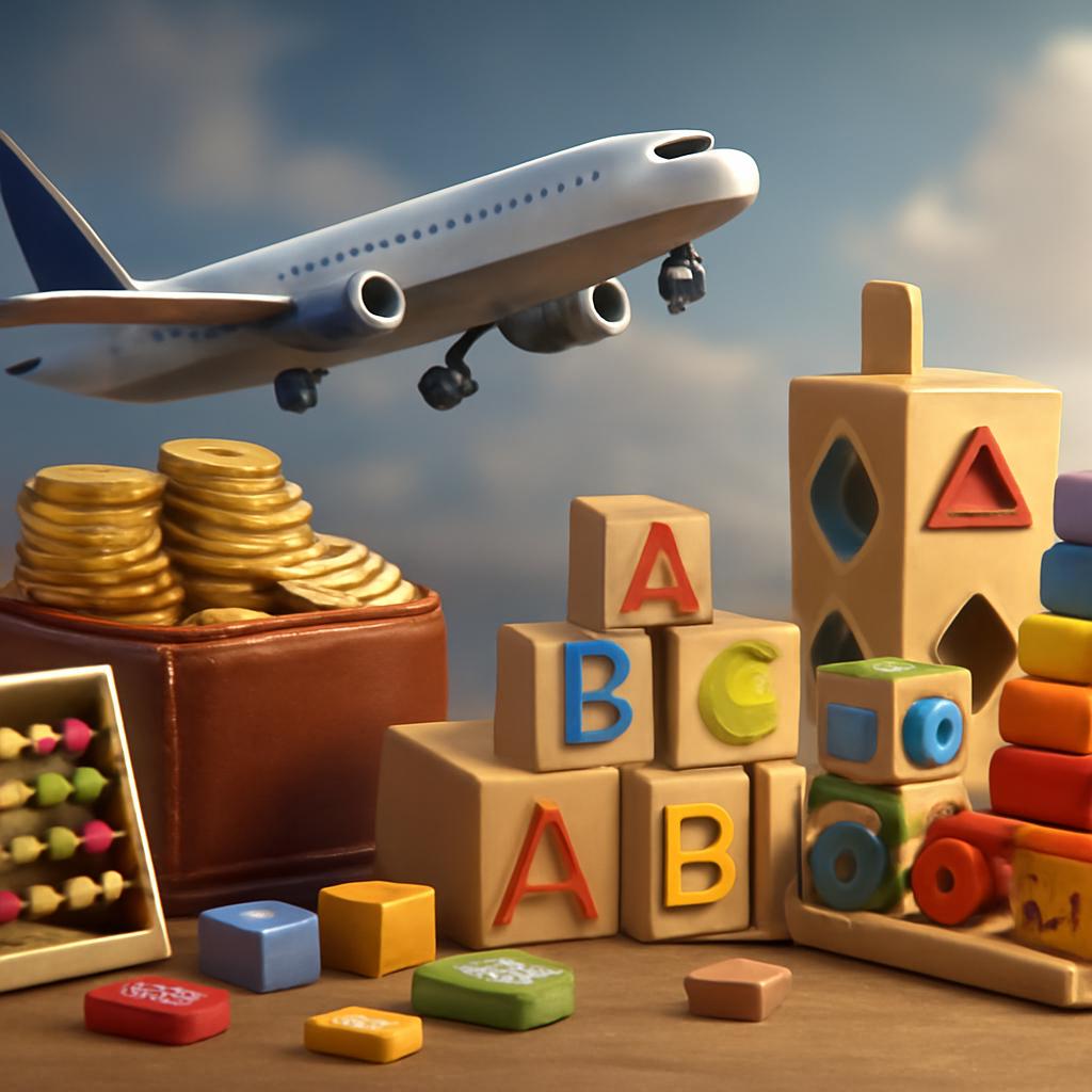 milhas para cashback em brinquedos educativos