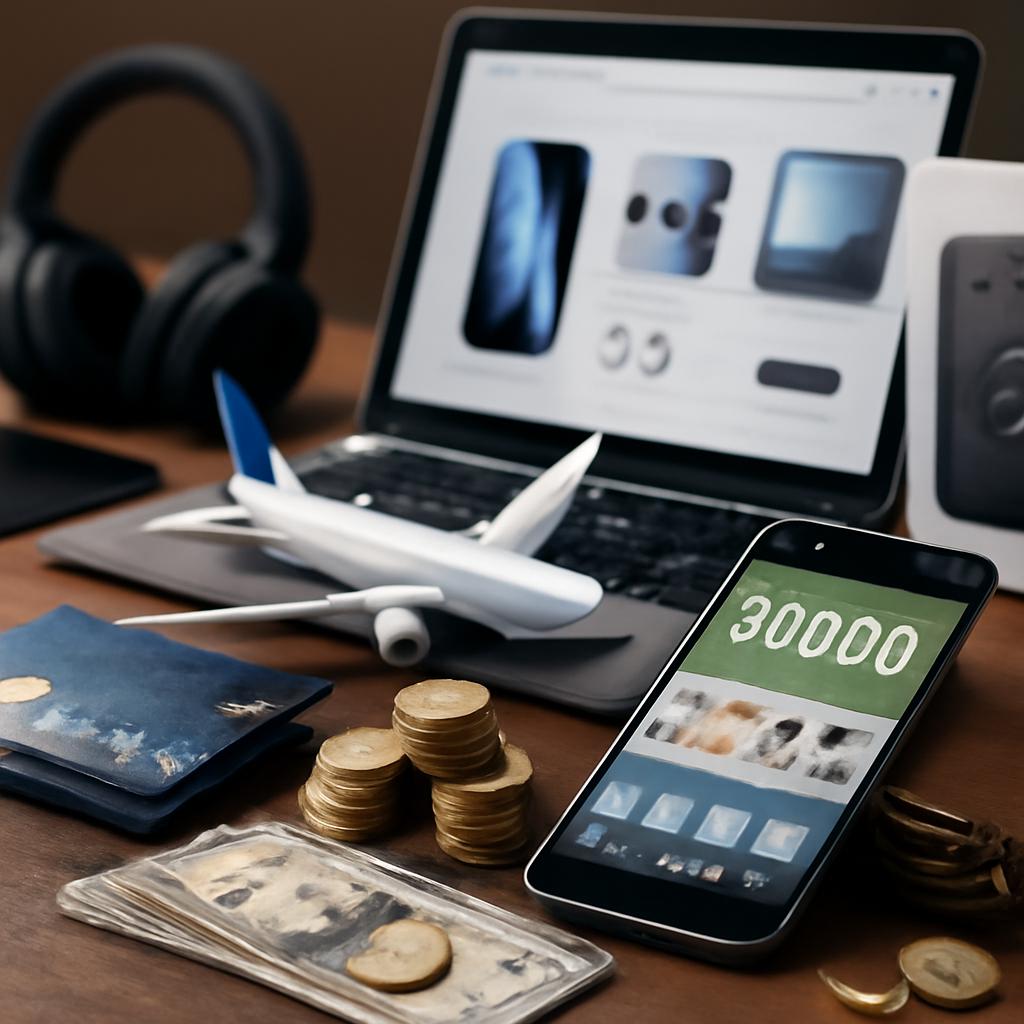 milhas para cashback em compras de tecnologia