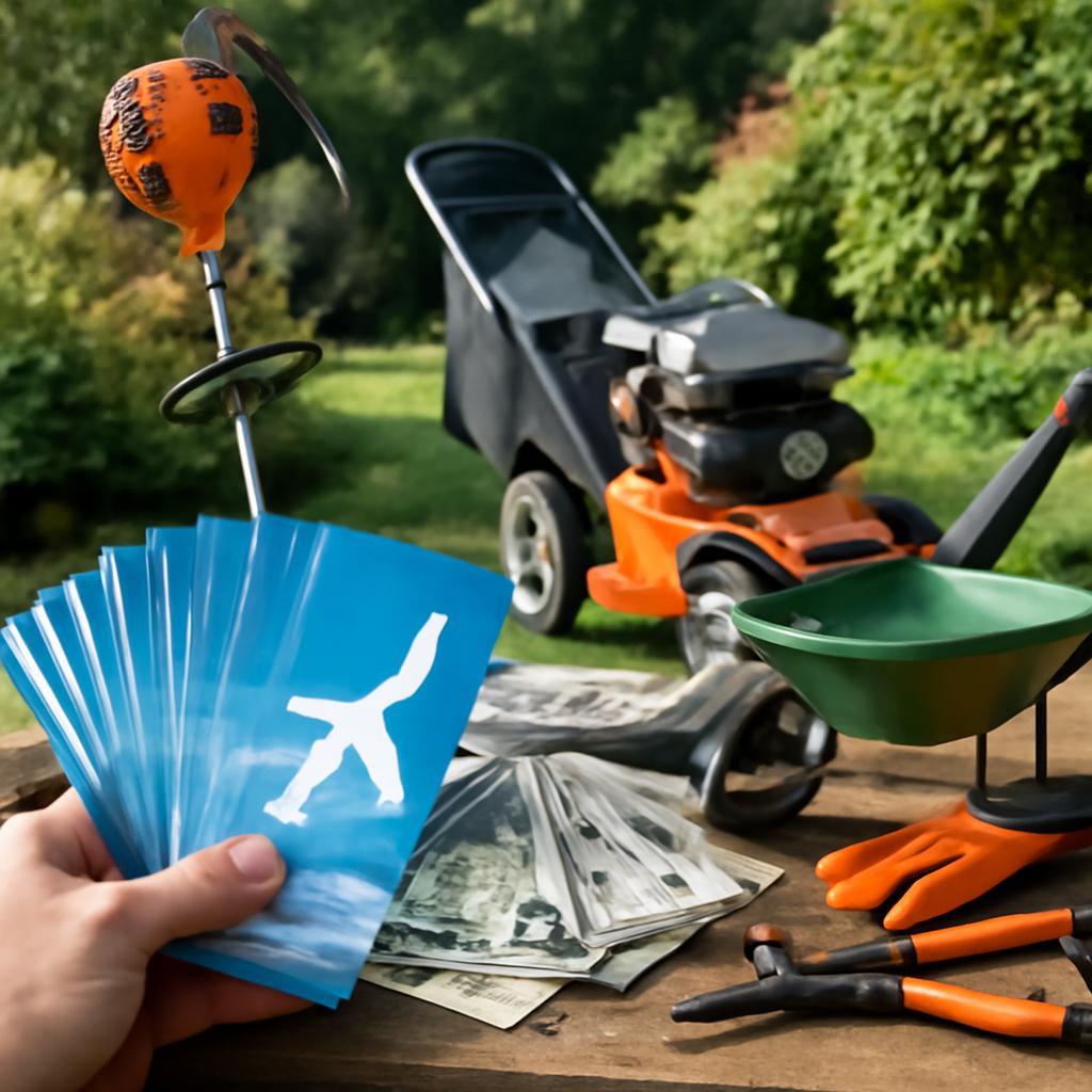 milhas para cashback em equipamentos para jardinagem