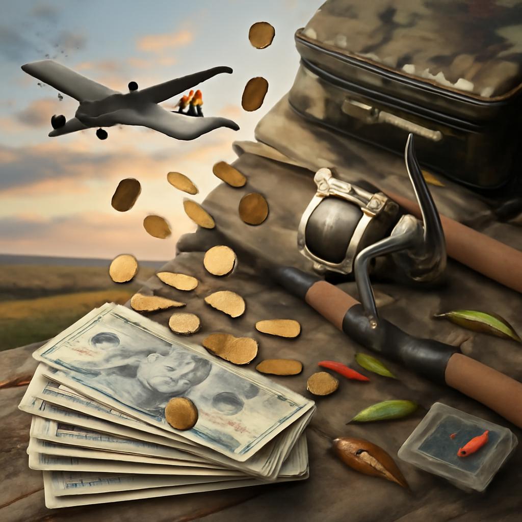 milhas para cashback em equipamentos para pesca