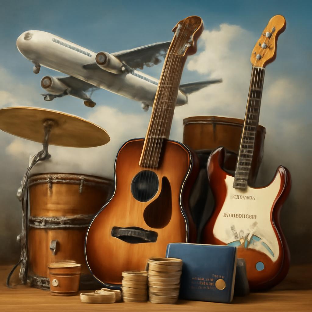 milhas para cashback em instrumentos musicais
