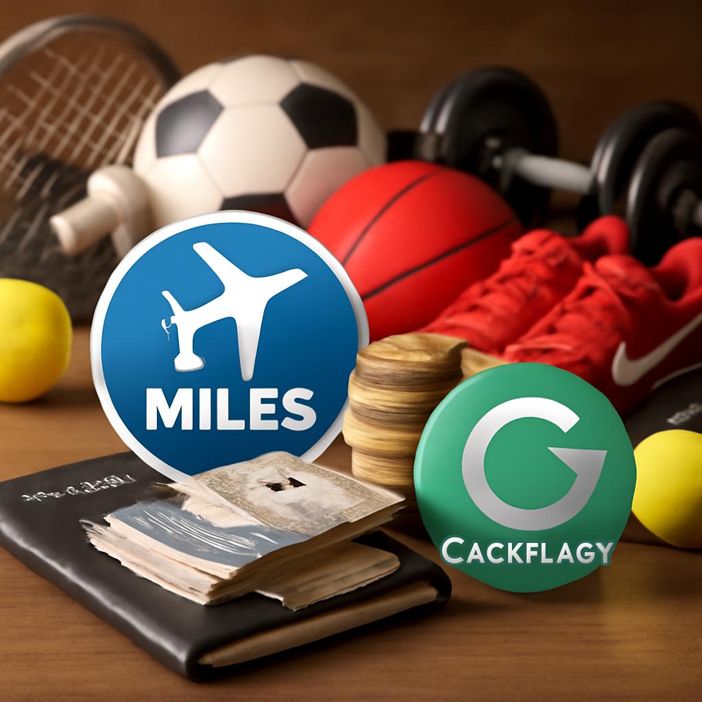 milhas para cashback em materiais esportivos