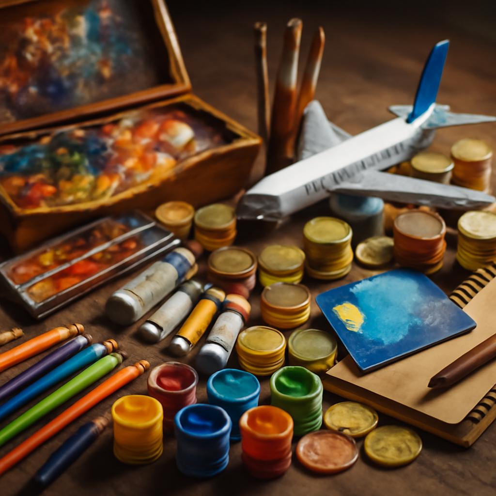 milhas para cashback em produtos para arte