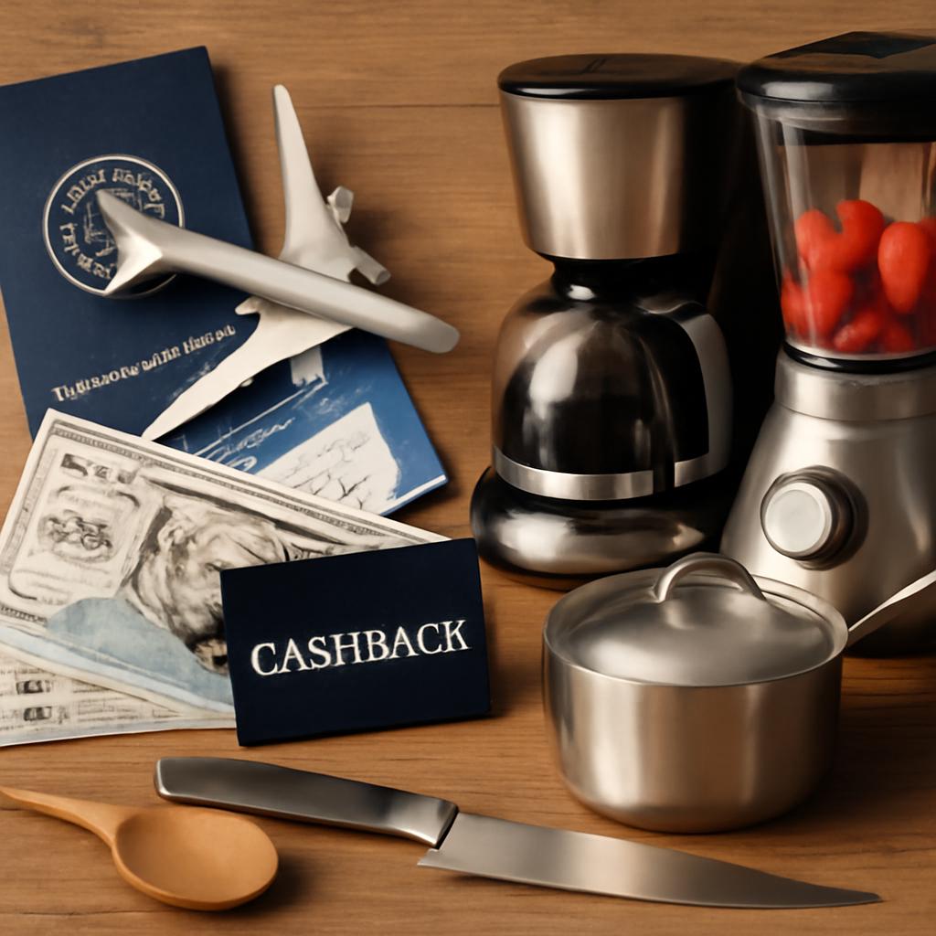 milhas para cashback em produtos para cozinha