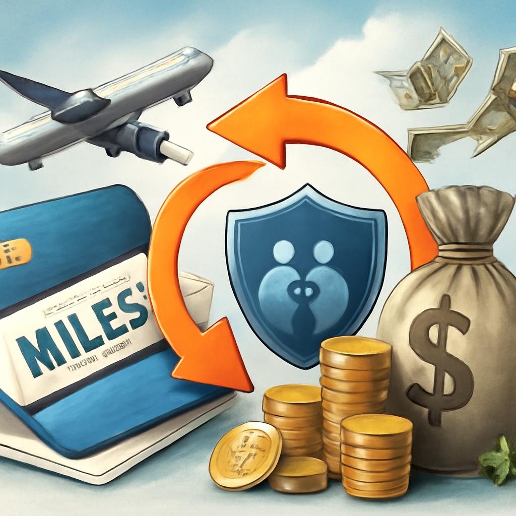 milhas para cashback em seguros