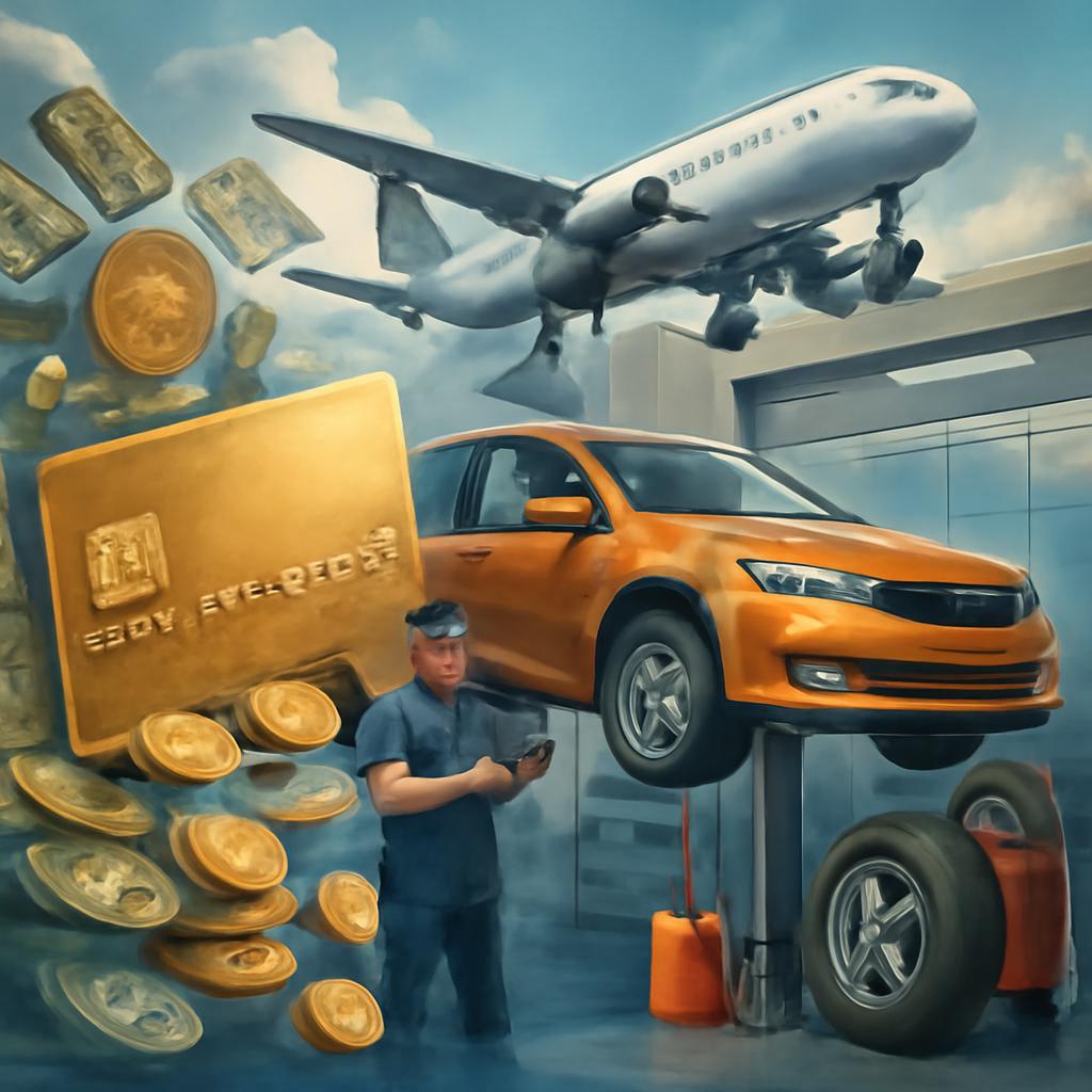 milhas para cashback em serviços para automóveis