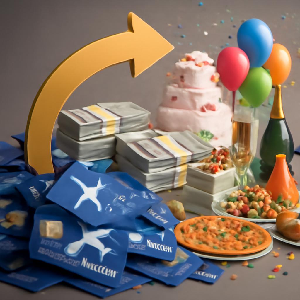 milhas para cashback em serviços para festas