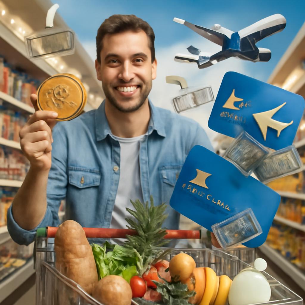 milhas para cashback em supermercados