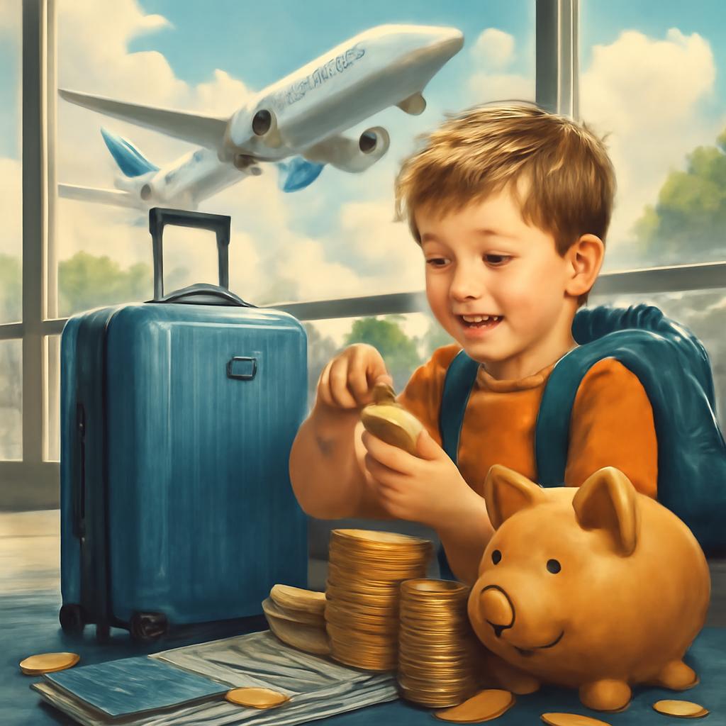 milhas para cashback em viagens para crianças