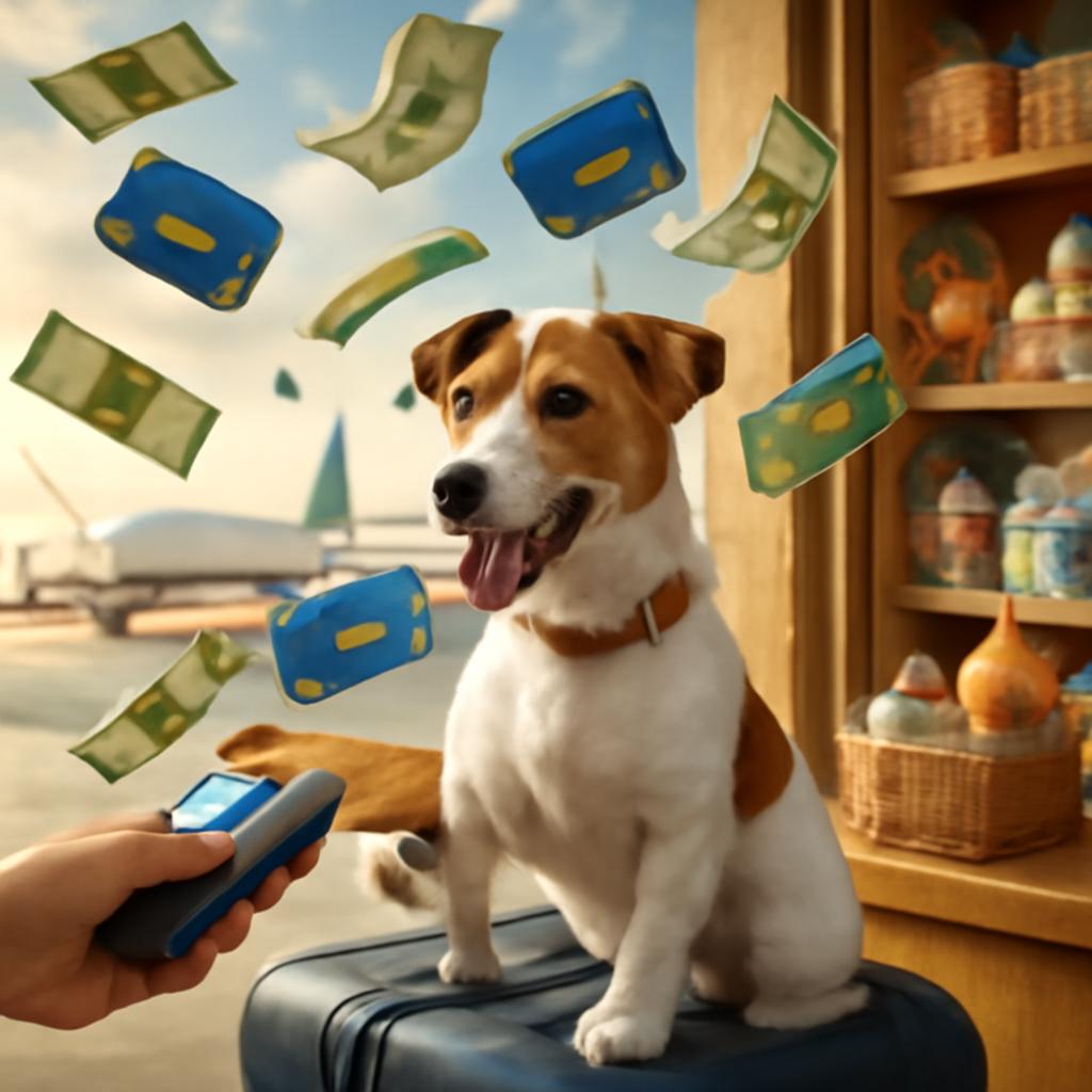 milhas para cashback em viagens para pet shop